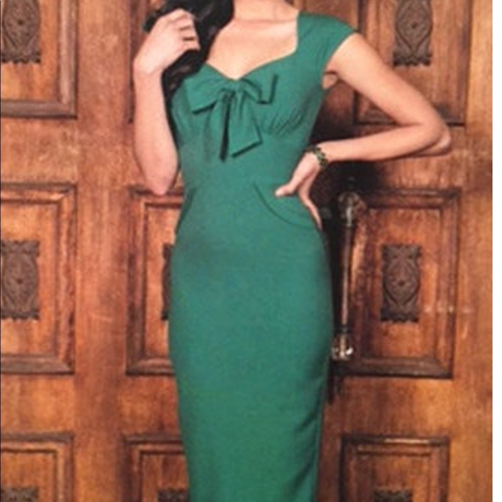 Fitted Bow Dress